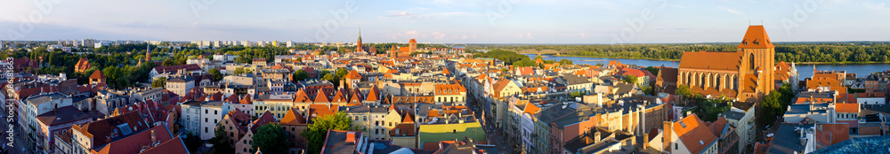 Cityscape of Torun, Poland