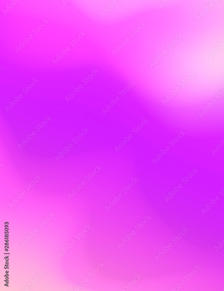 Fototapeta premium Lilac with white wavy background. Abstract graphics for web design. Modern style with the transition of one color to another