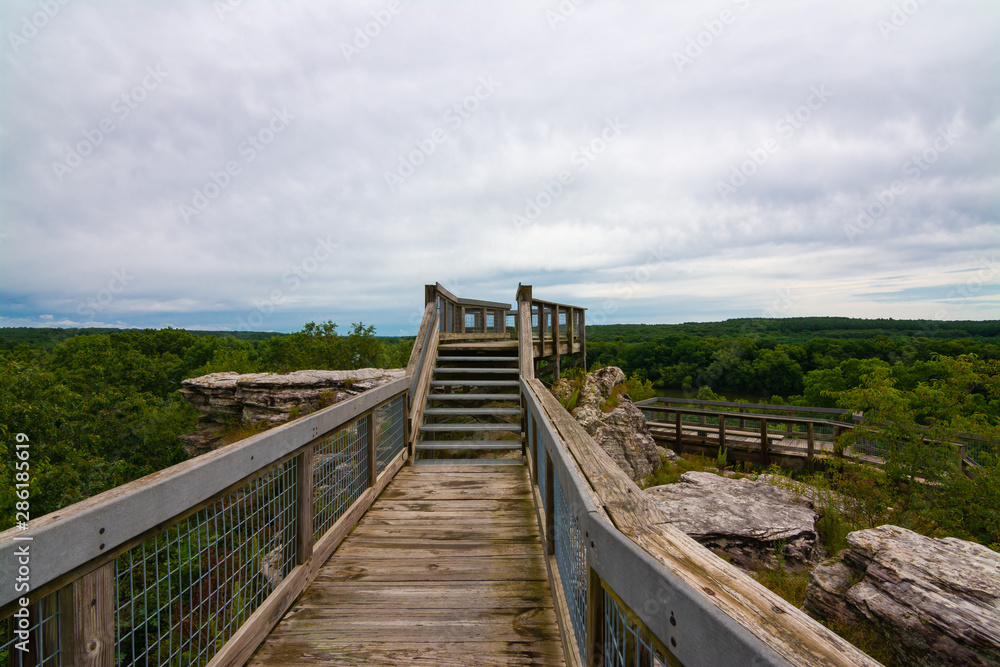 Overlook in Castle Rock State Park