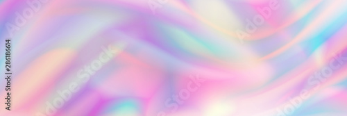 horizontal abstract pastel holographic texture design for pattern and background