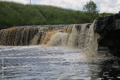 waterfall on the river