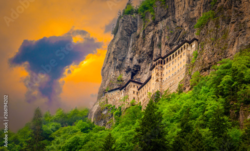 Fényképezés Sumela Monastery in Trabzon, Turkey