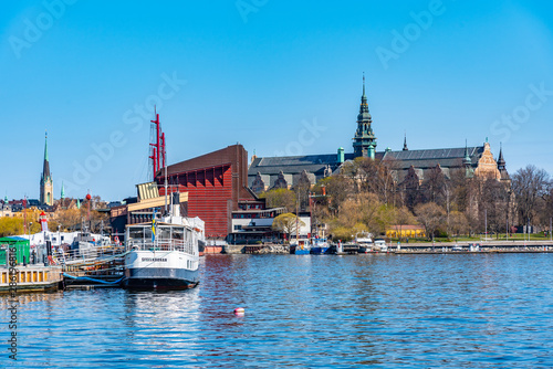 Vasa and Nordiska museums in Stockholm, Sweden photo