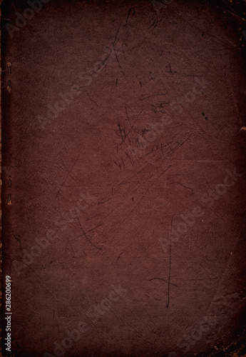 Grungy Old Hymnal Book Cover from 1939 photo