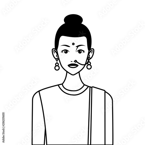 indian asian oriental culture cartoon