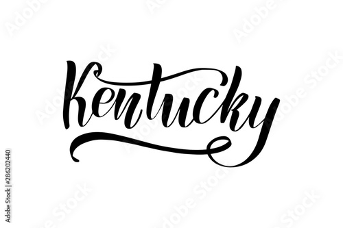 brush lettering Kentucky