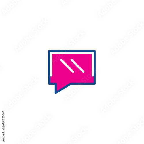 Free Download Message color thin line icons. Icon for web and user interfaces. - GFXLoad