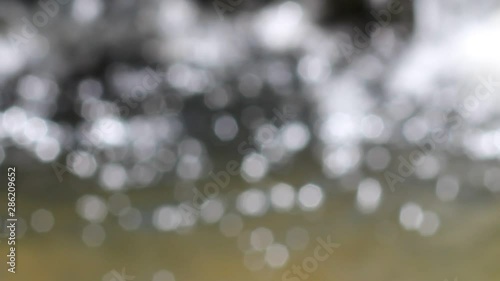 Blur bokeh water beautiful nature glitter