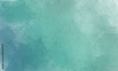 old painting texture with medium aqua marine, cadet blue and powder blue colored brush strokes. can be used als graphic element, wallpaper and texture