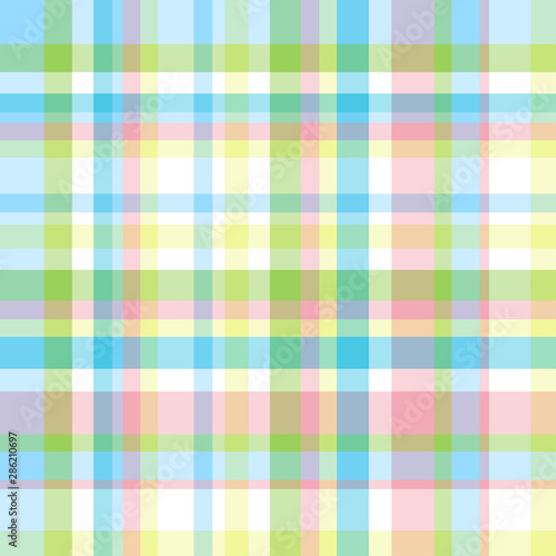 Checkered pattern. Seamless abstract texture with many lines. Geometric colored wallpaper with stripes. Print for textiles