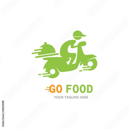 Food express delivery logo