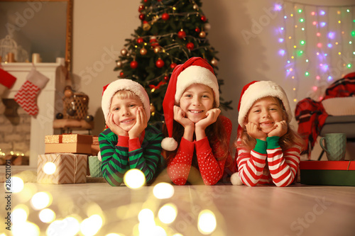 Cute little children in San...