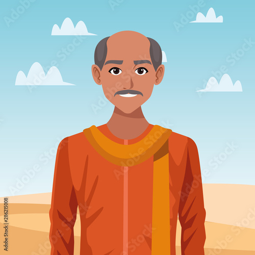 indian asian oriental culture cartoon