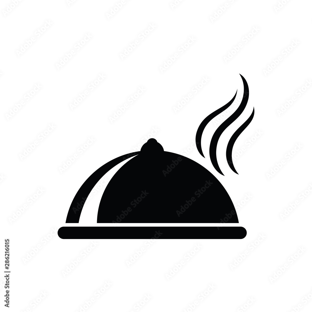 Fototapeta premium Love Cooking and Chef Logo Vector