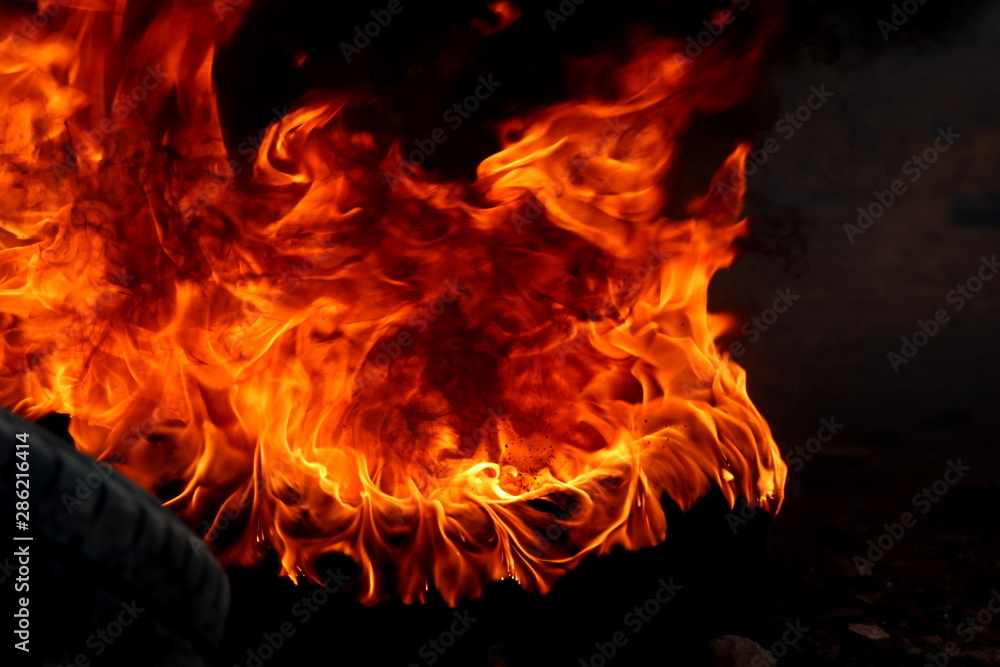 Fototapeta premium Fire