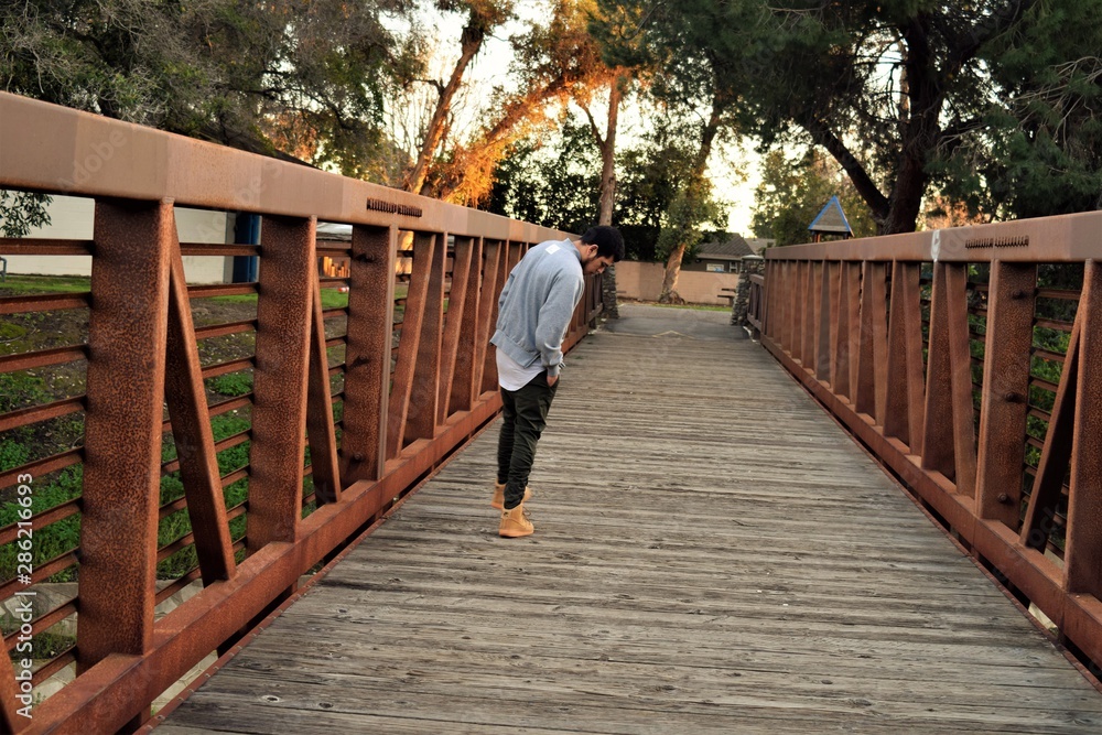 Standing at the Bridge