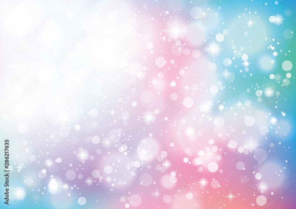 アブストラクト　光の背景	カラフル