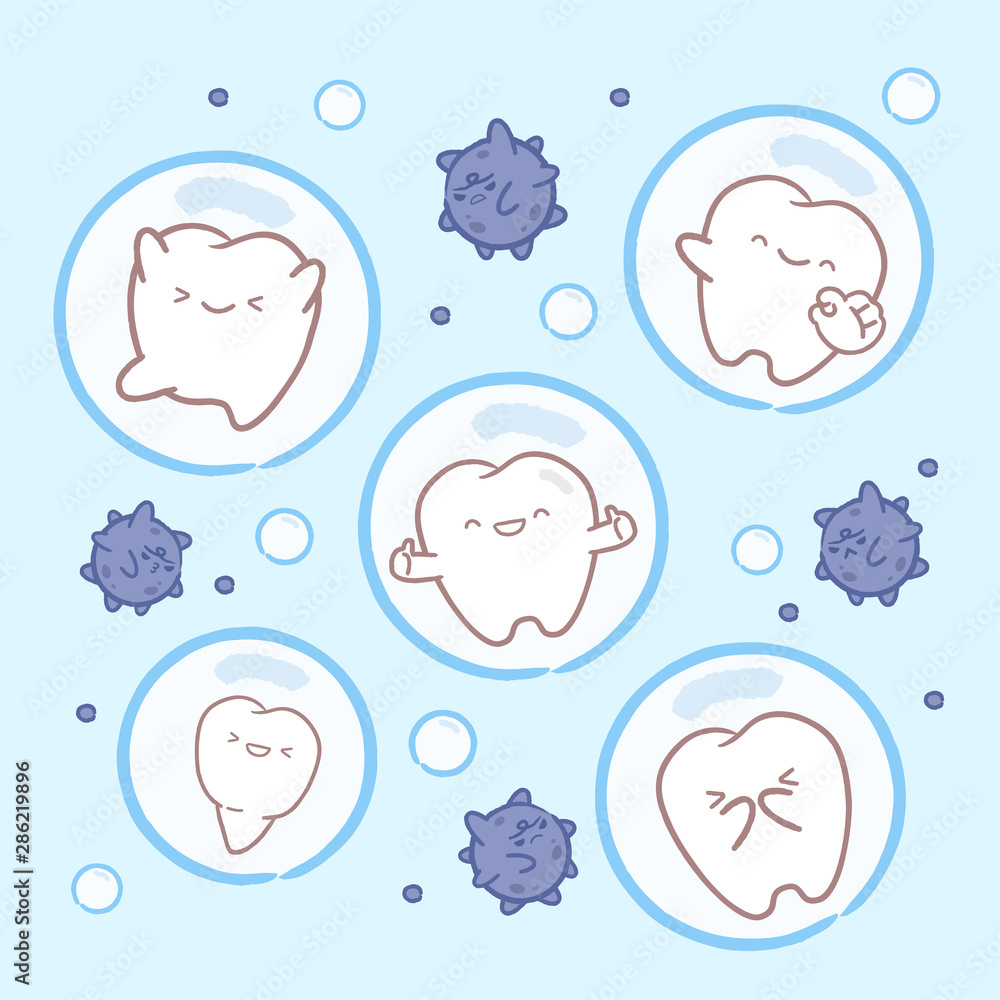 tooth with health concept tooth with health concept