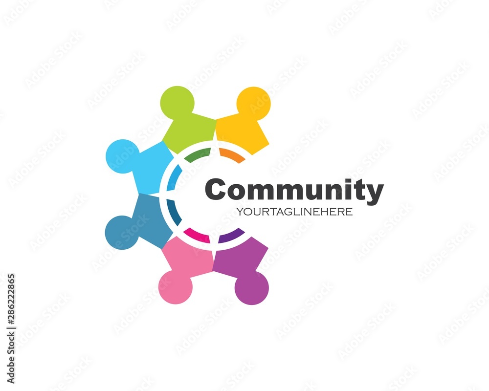 leadership,community,social and company Logo icon vector leadership,community,social and company Logo icon vector