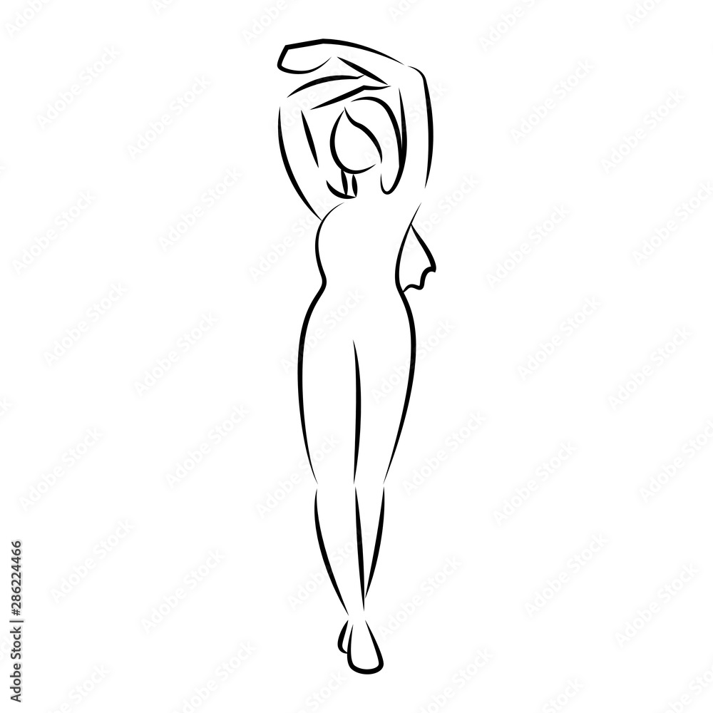 women body drawing