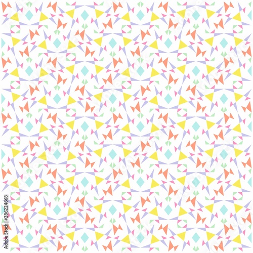 The Amazing of the Colorful Abstract Pattern Wallpaper