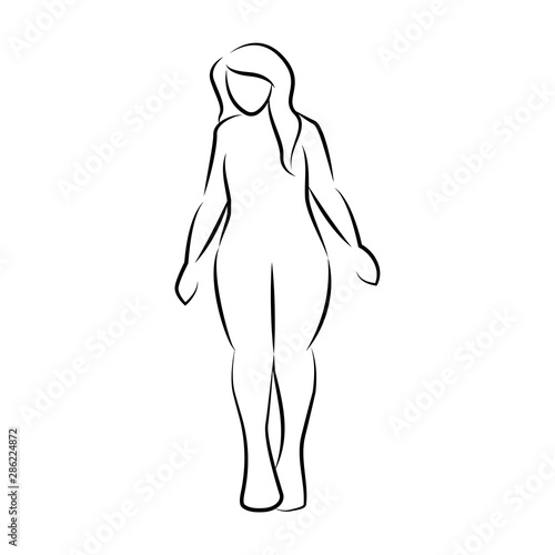 women body drawing