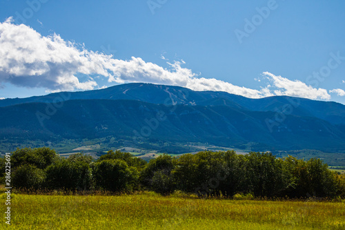 landscape with mountains and clouds © Max