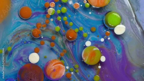 Macro Experimental Colors Video Background