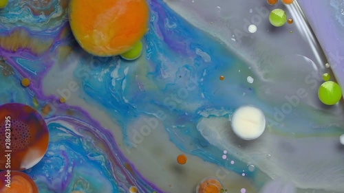 Macro Experimental Colors Video Background