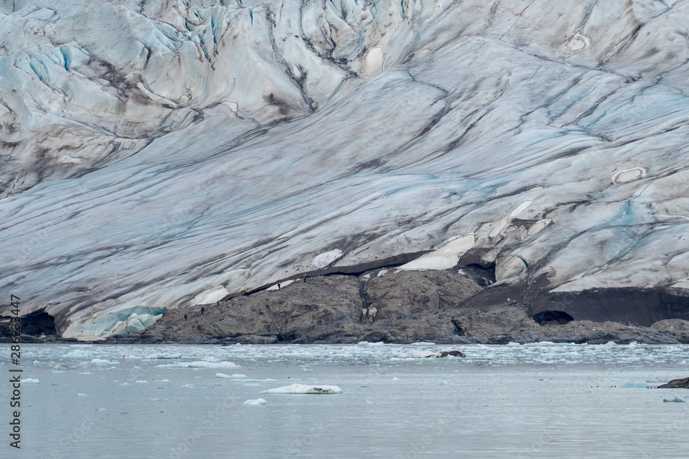 Nordenskjöldbreen - ein Gletscher auf Spitzbergen