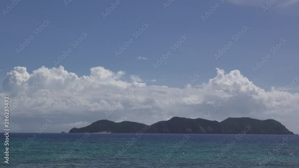 加計呂麻島の海と空 加計呂麻島の海と空