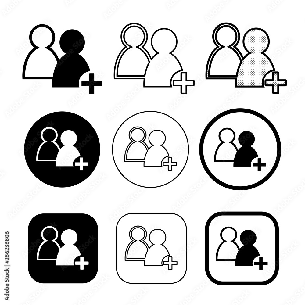 Simple people icon sign design Simple people icon sign design