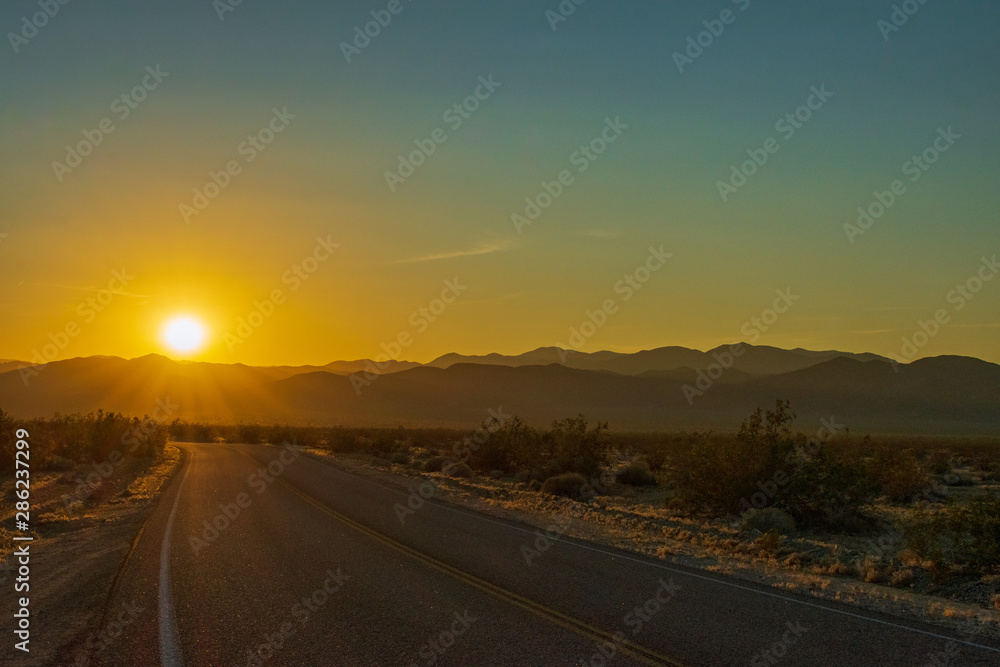 Sunset, Joshua Tree National Park,  California