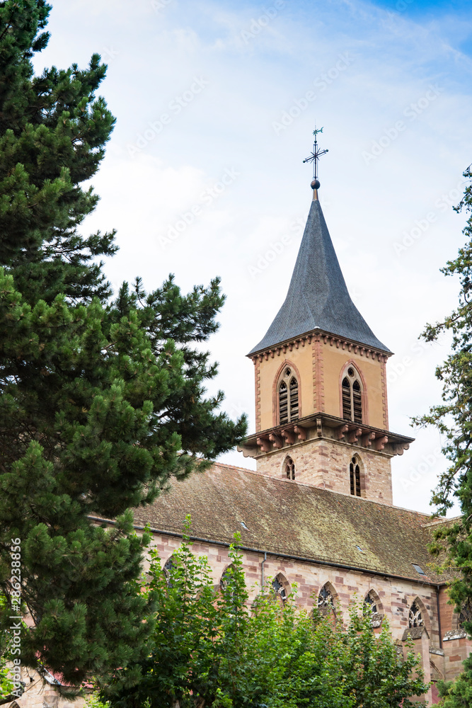 Church Saint Gregoire in Ribeauville, France