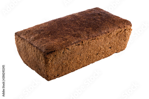 Whole Spelt Bread isolated on white background