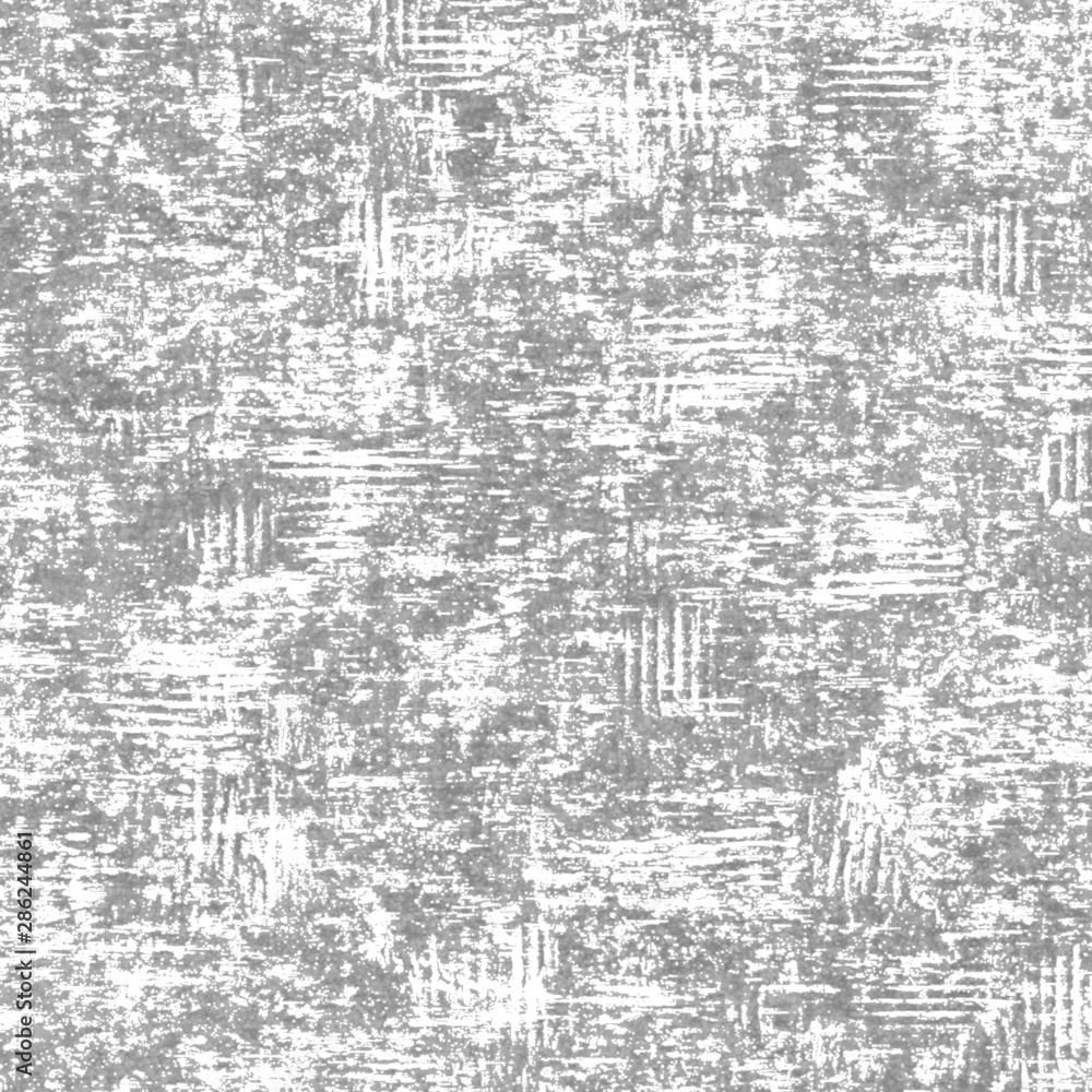 Black-white, monochrome grunge texture - chaotic, distress, vintage, weathered effect. Old repetitive template, print, decor, element. Design for backgrounds, wallpapers, covers and packaging
