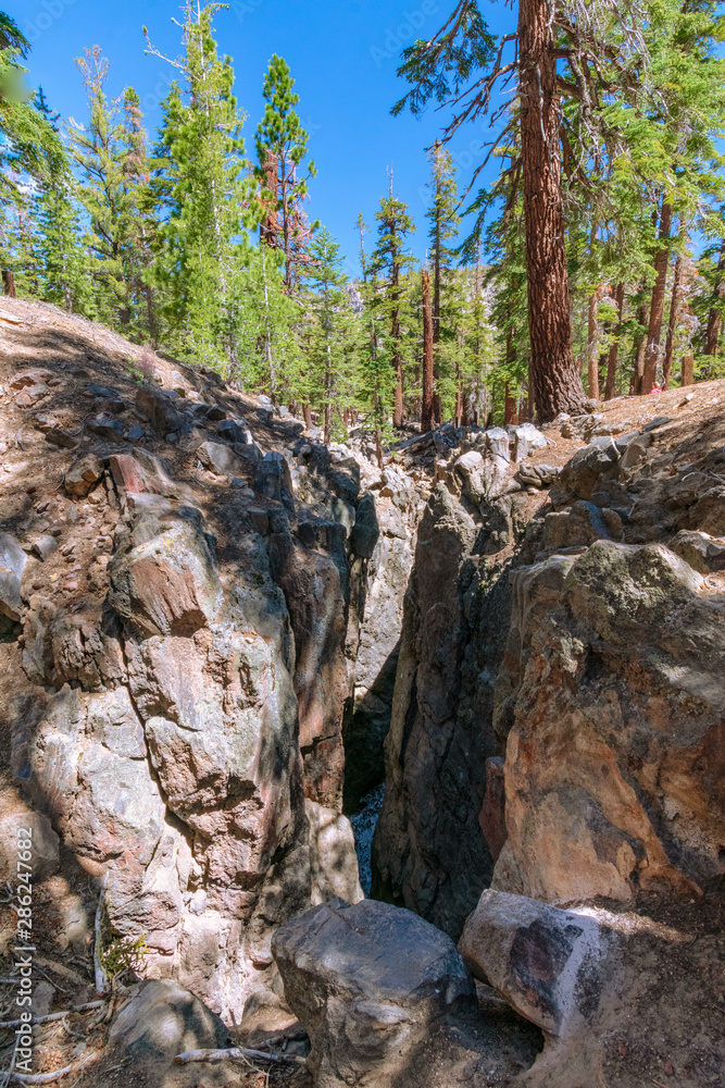 Inyo National Forest Earthquake Fault