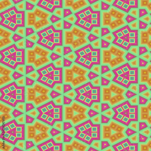 Abstract decorative geometr...