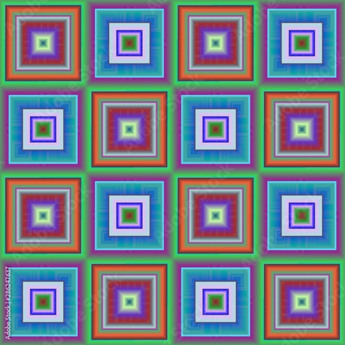 Abstract decorative geometr...
