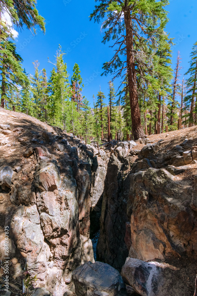 Inyo National Forest Earthquake Fault