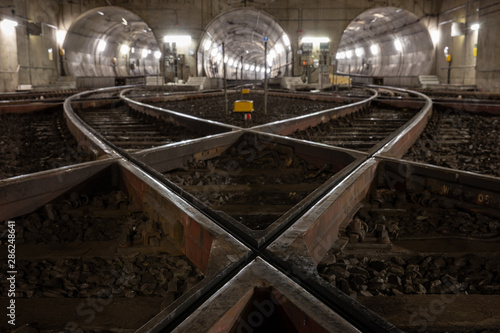 Frankfurt U-Bahn-Tunnel  photo