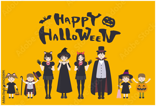 ハロウィン　キャラクター　コスプレ