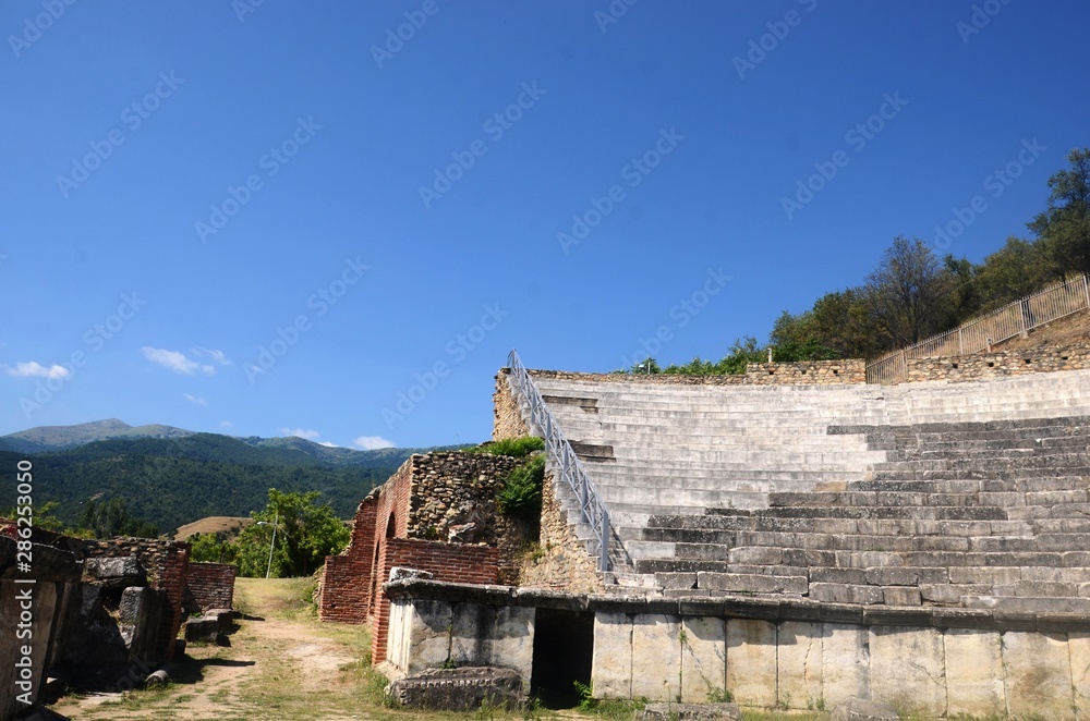 Macédoine du Nord : Site archéologique de Heraclea Lyncestis (Bitola)