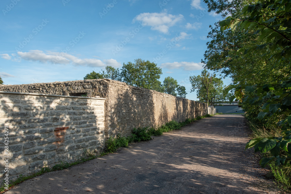 road in the village