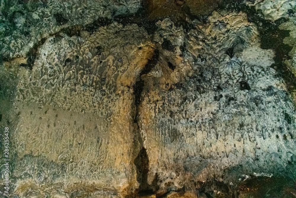 Inside Mushpot Cave, Lava Beds National Monument