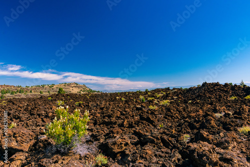 Lava Flow In Lava Beds National Monument photo