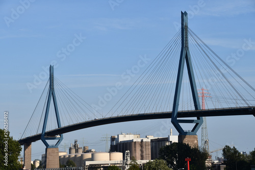 Hamburg, Germany: Koehlbrand bridge photo