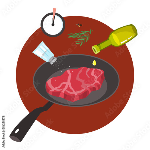 Homemade meat food for lunch or dinner. Tasty delicious