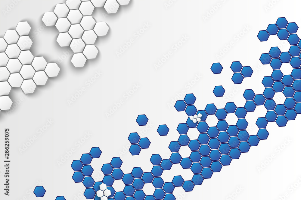 Geometric Hexagon Abstract Background Template Geometric Hexagon Abstract Background Template