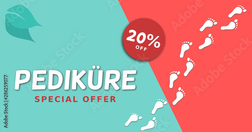 Pediküre Flyer
